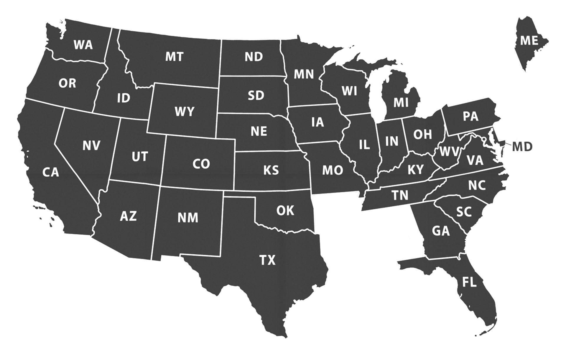 StatesClients States we have helped clients in
